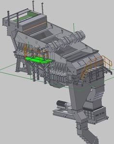 Taşınabilir Yuvarlak Dairesel Titreşimli Elek Makinesi Taş Kırıcı 900r / Min 200mm
