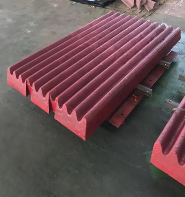 Sabit Mühürleyici Swing Jaw Plate Quarry Stone Crushing Mining Wear Parts